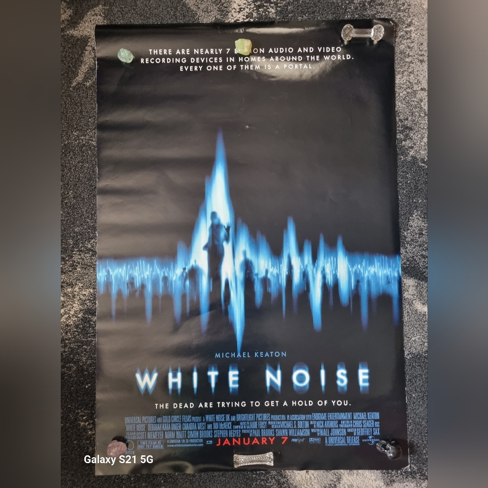 Vintage 2004 White Noise 27"x40" originalMovie poster marquee Universal Pictures